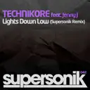 Lights Down Low - Supersonik Mix by Technikore, Jenny J - Happy Hardcore cover art