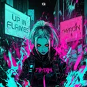 UP IN FLAMES by Thyron - Rawstyle cover art