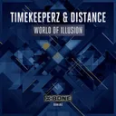 World Of Illusion - Radio Edit by Timekeeperz, Distance - Euphoric Hardstyle cover art