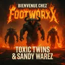 Bienvenue chez footworxx by Toxic Twins, Sandy Warez - Uptempo cover art