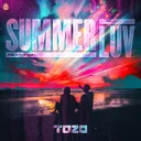 SUMMER LUV by TOZA, Teal - Hardstyle cover art
