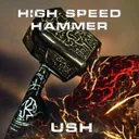 High Speed Hammer by USH - Hard Techno cover art