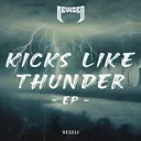 Kicks Like Thunder by Veseli - Hard Techno cover art