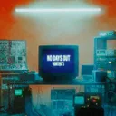 No Days Out by Vortek's - Hard Techno cover art