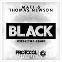 Black - Wildstylez Remix by Wildstylez, MAKJ, DJ Thomas Newson - Hardstyle cover art