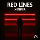 Red Lines by XENDER - Hardstyle cover art