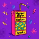 Freaks by YusiJusi, Gypper Triper - Hardstyle cover art