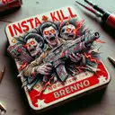 INSTA KILL by Zentryc, Brenno - Hard Techno cover art