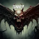 Sinner by Zentryc, Mylan Westers - Hard Techno cover art