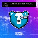 Free by ZIGGY X, Battle Angel - Happy Hardcore cover art