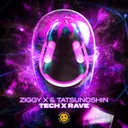 Tech x Rave by ZIGGY X, Tatsunoshin - Happy Hardcore cover art