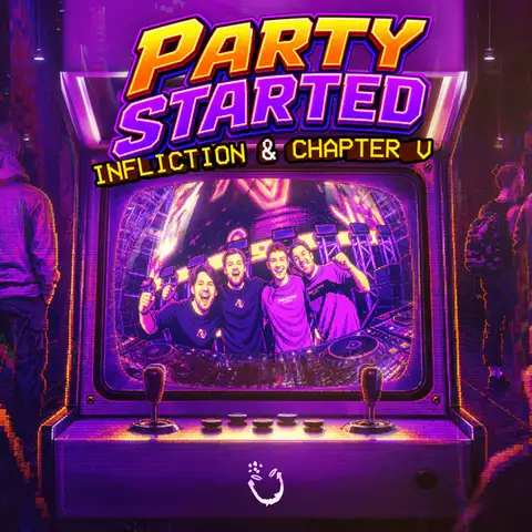Party Started by Chapter V, Infliction - Hardstyle cover art