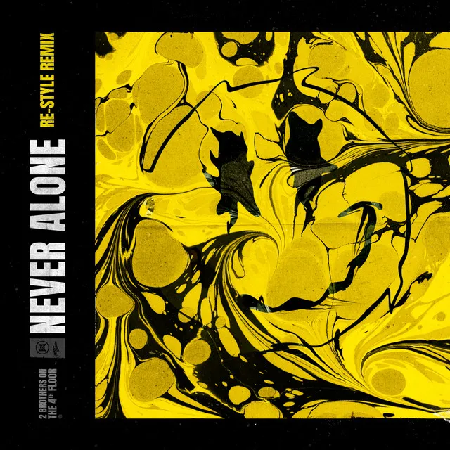 Never Alone - Re-Style Remix by 2 Brothers On The 4th Floor - Hardcore cover art
