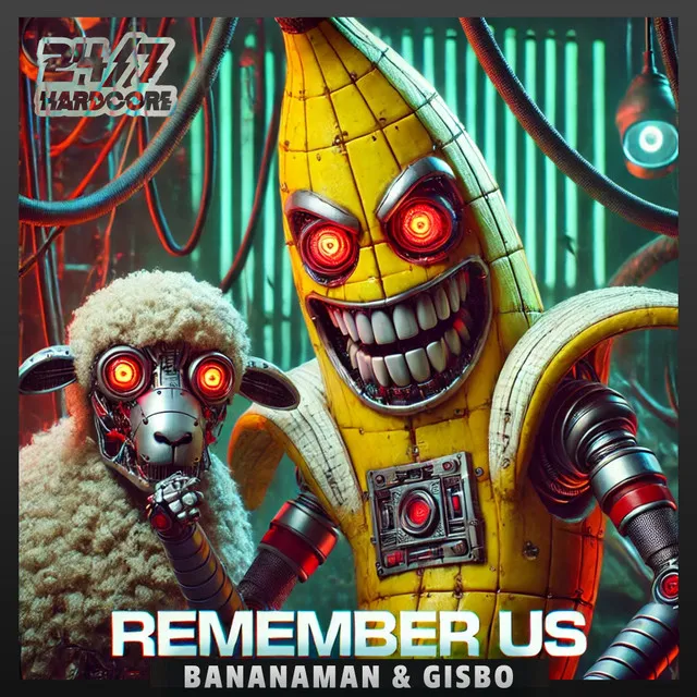 Remember Us by 247 Hardcore, Gisbo, Bananaman - Happy Hardcore cover art