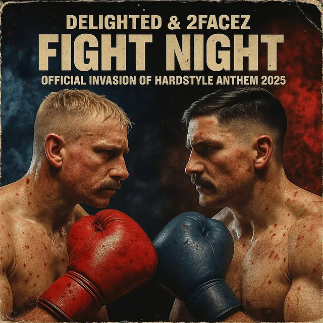 Fight Night (Official Invasion of Hardstyle Anthem 2025) - Radio Edit by 2Facez, Delighted - Rawstyle cover art