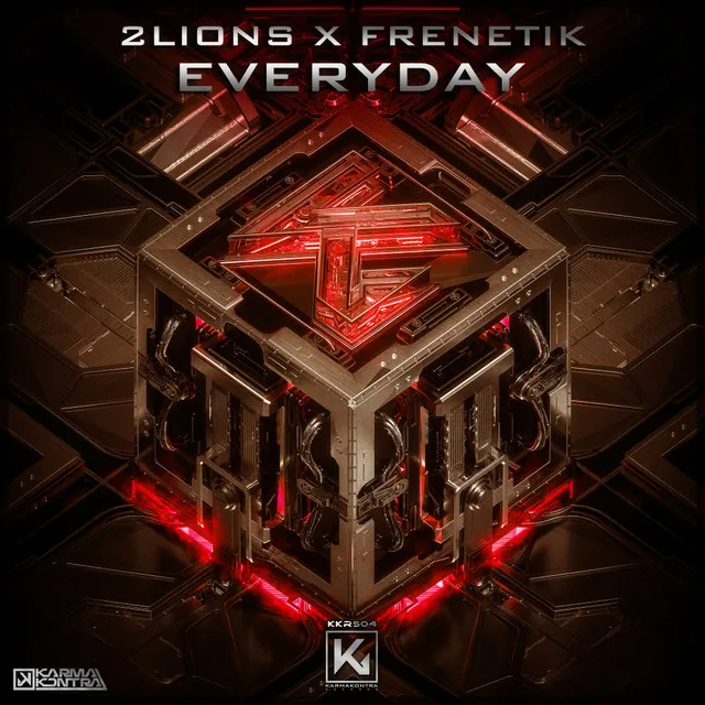 Everyday - Extended by 2Lions, Frenetik - Hardstyle cover art
