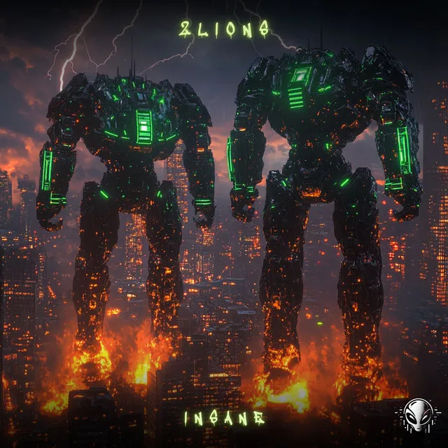 Insane by 2Lions - Hardstyle cover art