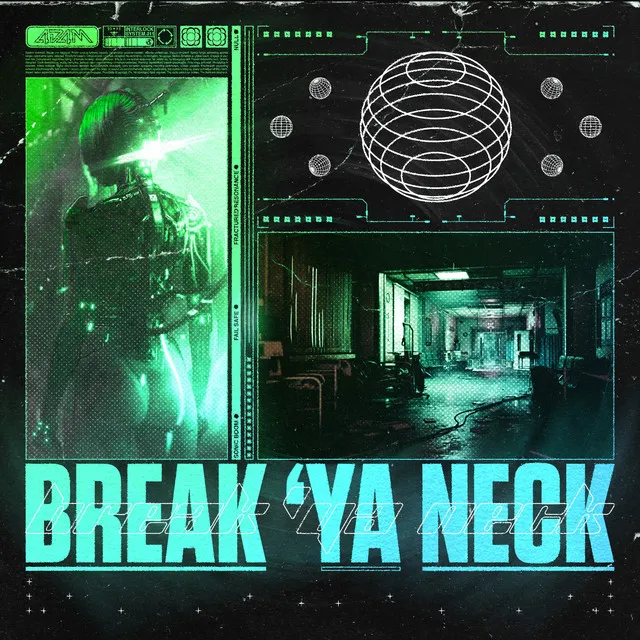 BREAK 'YA NECK by 4D4M - Hardstyle cover art