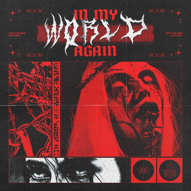 IN MY WORLD AGAIN by 4D4M - Hardstyle cover art