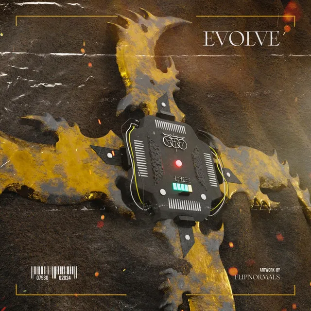 Evolve by 753 - Hard Techno cover art