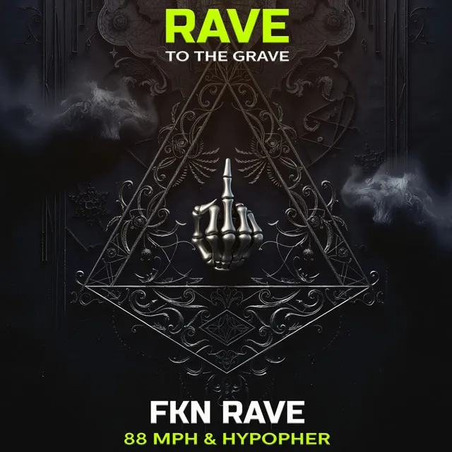 Fkn Rave by 88 MPH, Hypopher - Hard Techno cover art