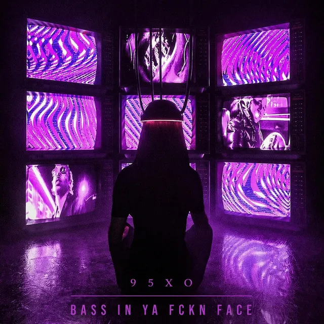 BASS IN YA FCKN FACE by 95XO - Hard Techno cover art