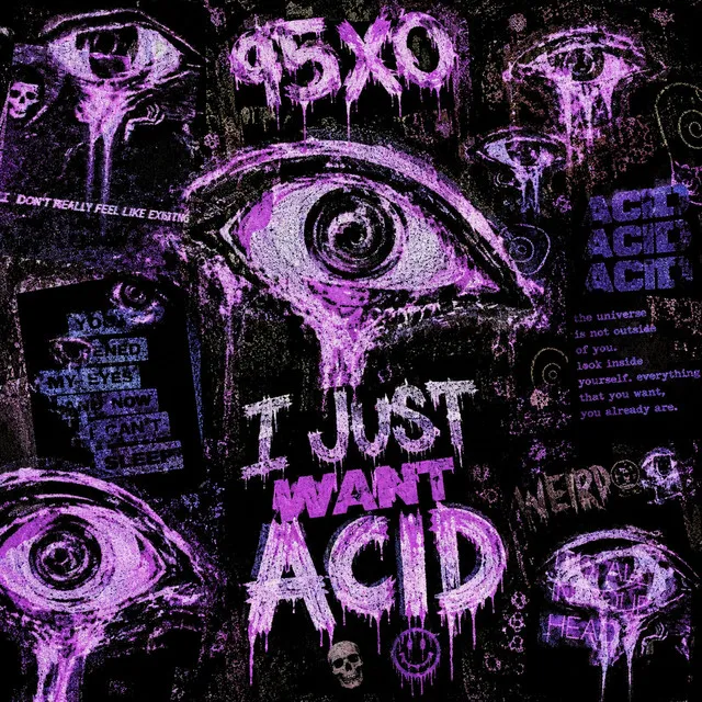 I just want ACID by 95XO - Hard Techno cover art