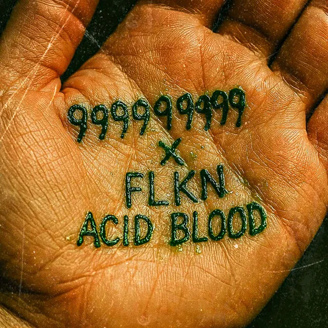 Acid Blood by 999999999, FLKN - Hard Techno cover art