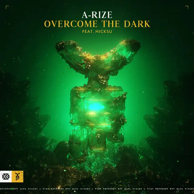 Overcome The Dark by A-RIZE, Hicksu - Hardstyle cover art