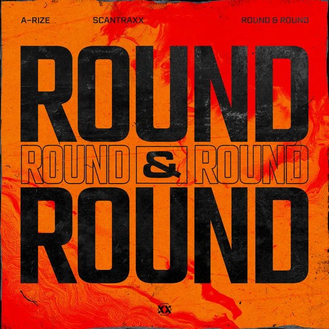 Round & Round by A-RIZE - Hardstyle cover art