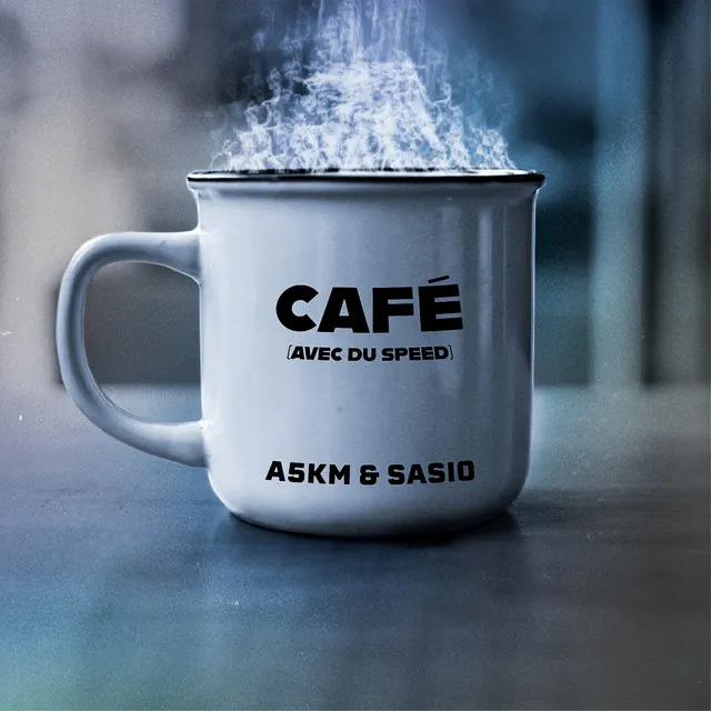 Café by A5KM, Sasio - Hard Techno cover art