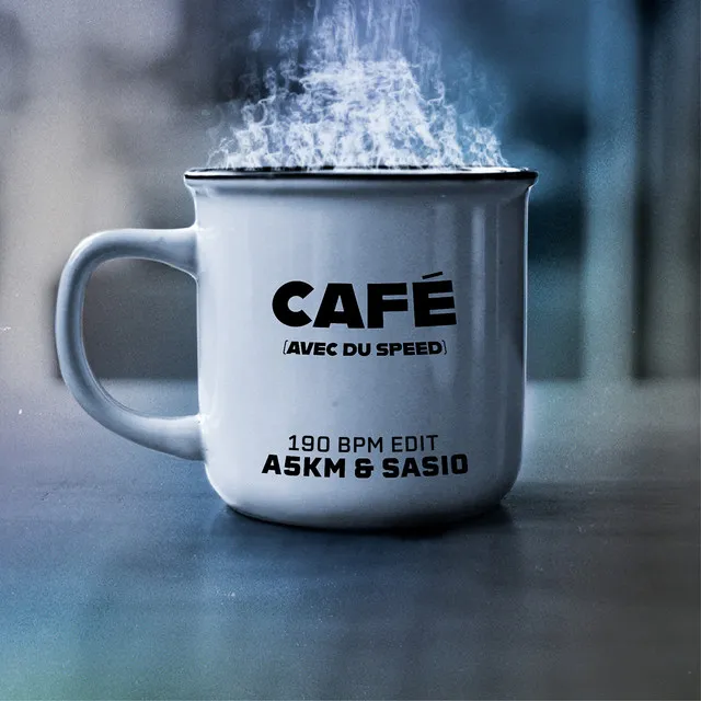 Café - Hardtek Edit by A5KM, Sasio - Hard Techno cover art