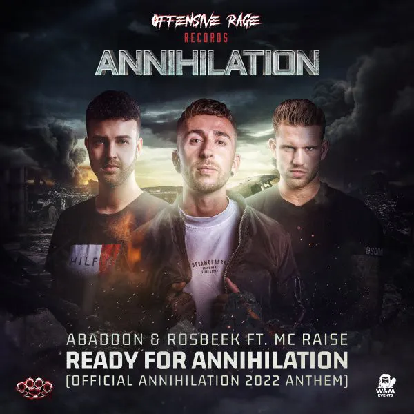 Ready for Annihilation - Official Annihilation 2022 Anthem by Abaddon, Rosbeek, MC Raise - Uptempo cover art