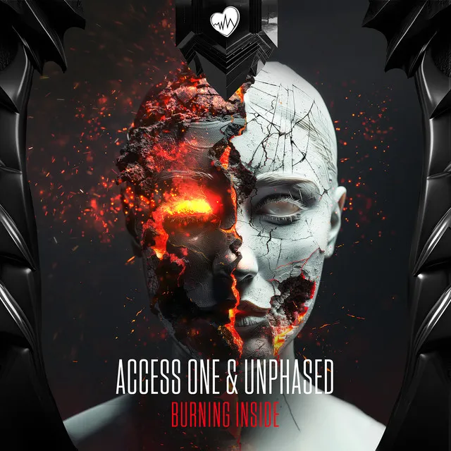Burning Inside by Access One, Unphased - Hardcore cover art