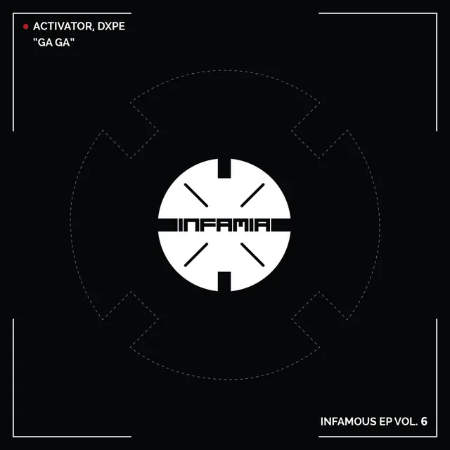GA GA by Activator, DXPE - Hardstyle cover art