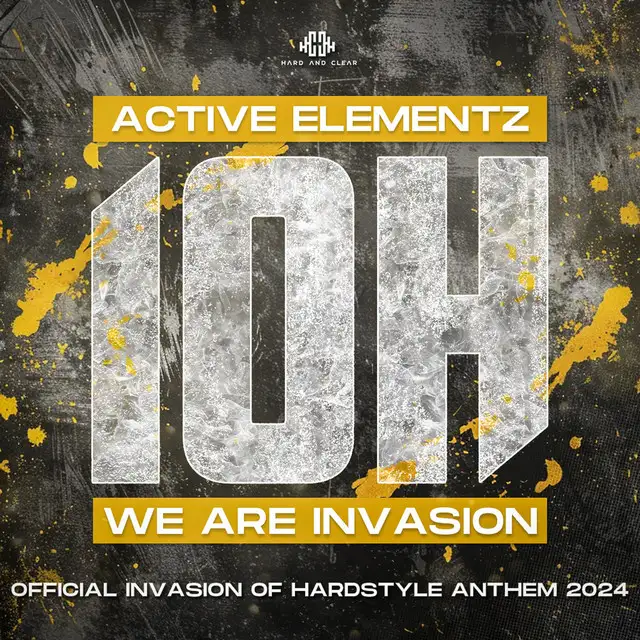 We Are Invasion - Official Invasion Of Hardstyle Anthem 2024 by Active Elementz - Hardstyle cover art