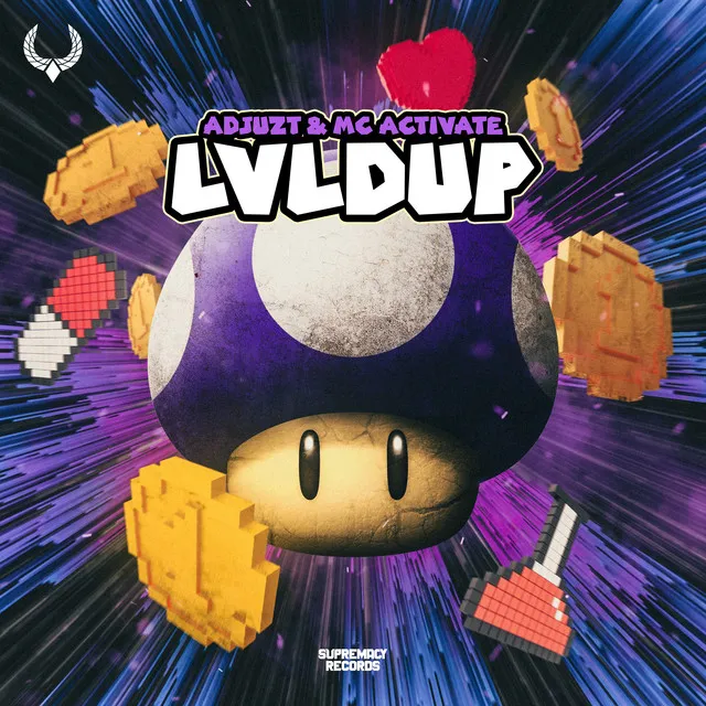 LVLDUP by Adjuzt, MC Activate - Rawstyle cover art