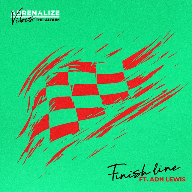 Finish Line by Adrenalize, ADN Lewis - Hardstyle cover art