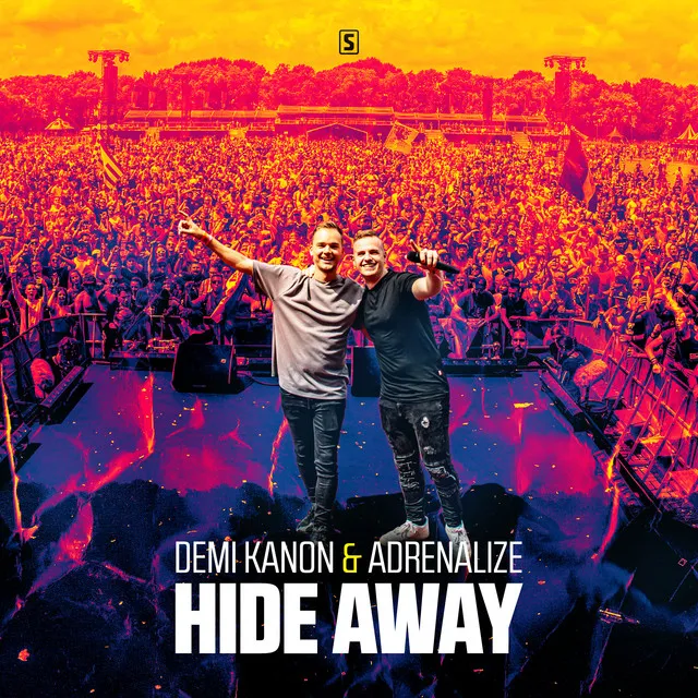 Hide Away by Adrenalize, Demi Kanon - Hardstyle cover art