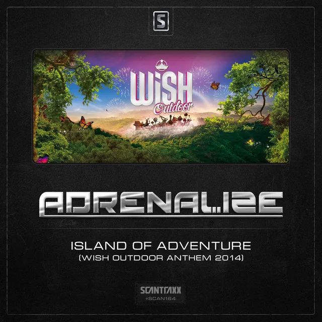 Island Of Adventure (WiSH Outdoor Anthem 2014) - Original Mix by Adrenalize - Hardstyle cover art