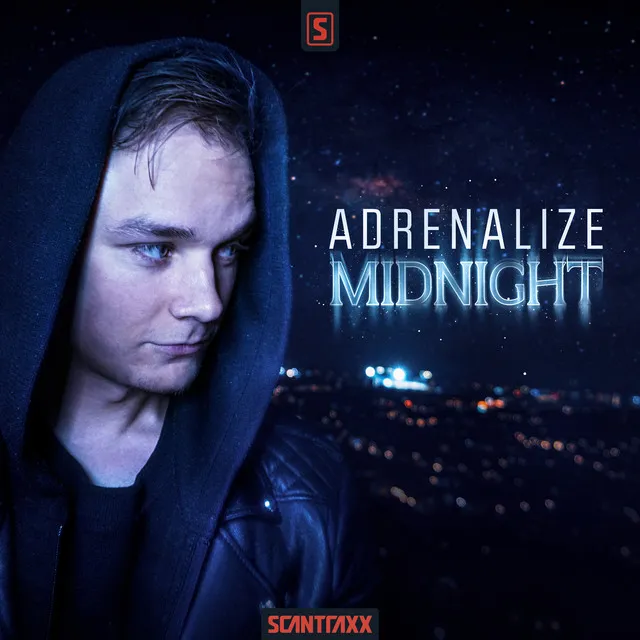 Midnight by Adrenalize - Hardstyle cover art