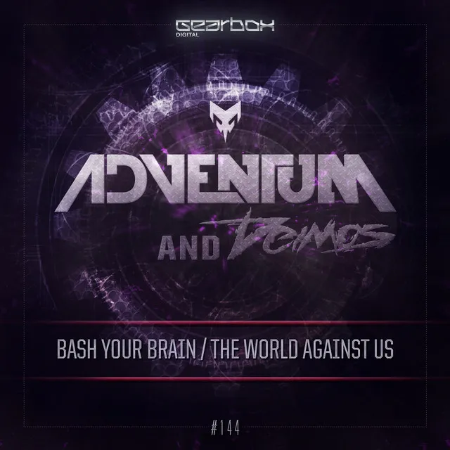 Bash Your Brain - Original Mix by Adventum - Hardstyle cover art
