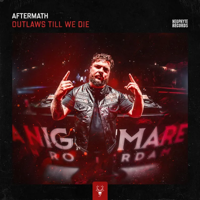 Outlaws Till We Die by Aftermath - Hardcore cover art