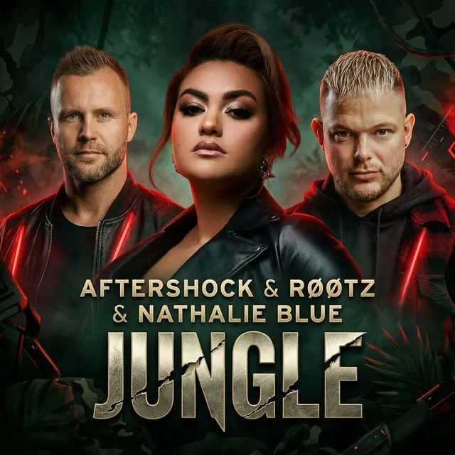 Jungle by Aftershock, Shadow Legacy, Nathalie Blue, RØØTZ - Rawstyle cover art