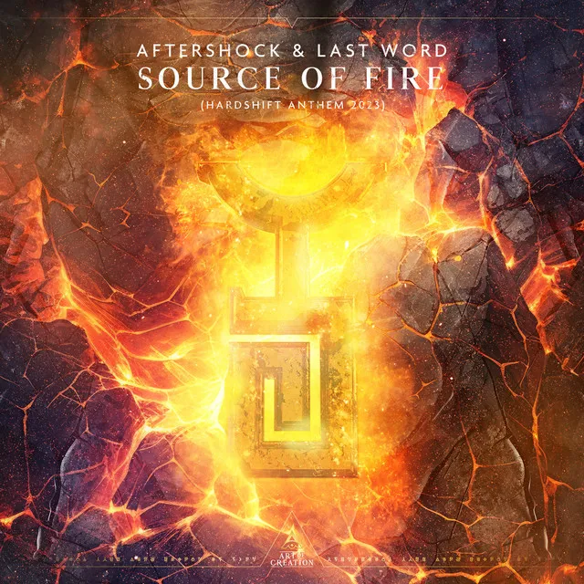Source Of Fire (Hardshift Anthem 2023) by Aftershock, Last Word - Rawstyle cover art