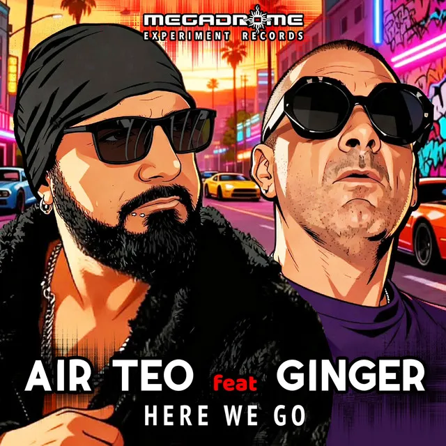 Here We Go - Hard Mix by Air Teo, Ginger Kommander - Hardstyle cover art