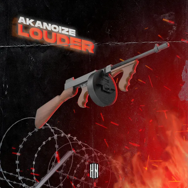 Louder by Akanoize - Hardstyle cover art