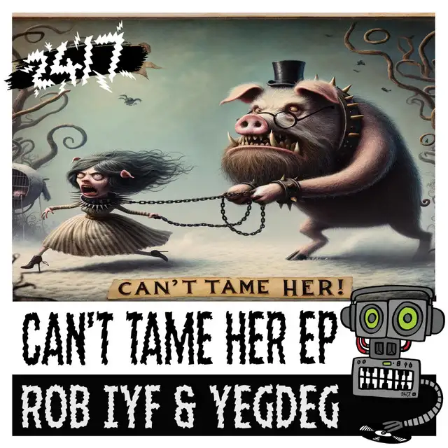 Can't Tame Her - Rob IYF & Al Storm Remix by Al Storm, Rob IYF, YEGDEG - Happy Hardcore cover art