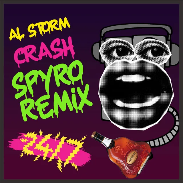 Crash - Spyro Radio Mix by Al Storm, Spyro, 247 Hardcore - Happy Hardcore cover art