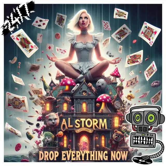 Drop Everything Now (House Of Cards) - Radio Mix by Al Storm, Lacie - Happy Hardcore cover art